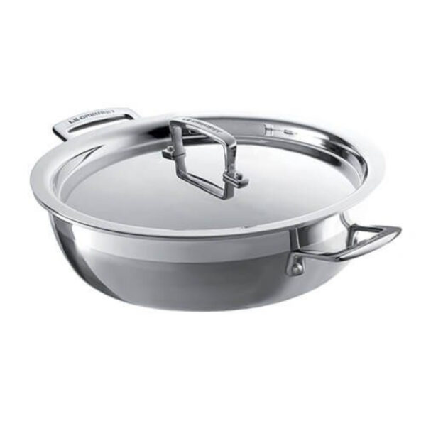 Le Creuset 3-Ply Stainless Steel 26cm  Shallow Casserole