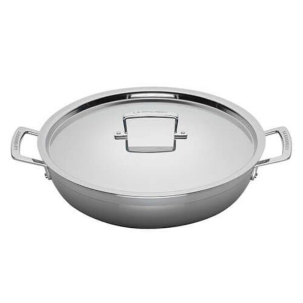 Le Creuset 3-Ply Stainless Steel 30cm  Shallow Casserole