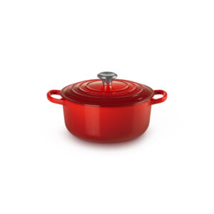 Le Creuset Cast Iron 20cm  Round Casserole  Cerise