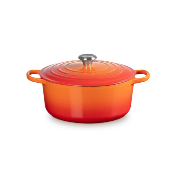 Le Creuset Cast Iron 28cm  Round Casserole  Volcanic