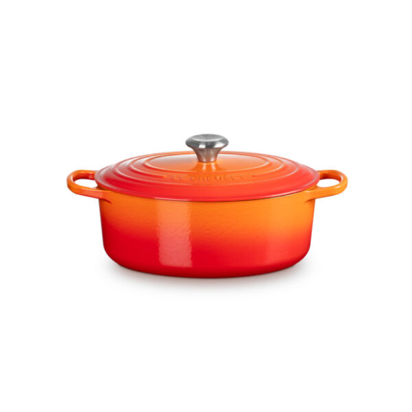 Le Creuset Cast Iron 29cm  Oval Casserole  Volcanic