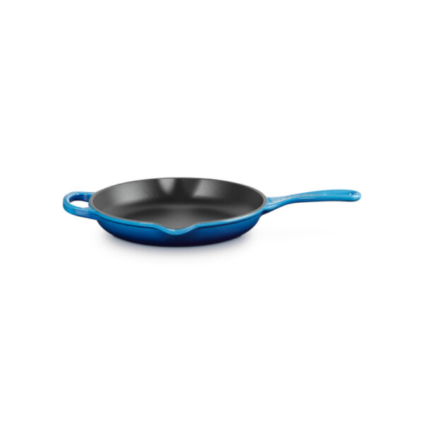 Le Creuset Cast Iron 23cm Skillet with Metal Handle Azure