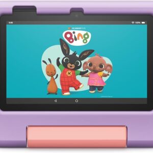 Amazon Fire 7 Kids tablet, 7" display, 16 GB, Purple