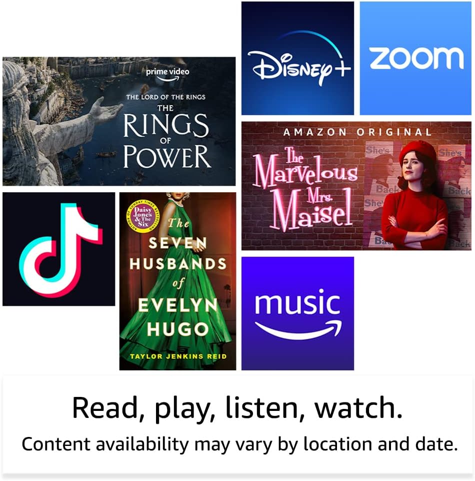 Amazon Fire HD 8 tablet, 8" HD display, 32 GB, with ads, Denim - Image 2