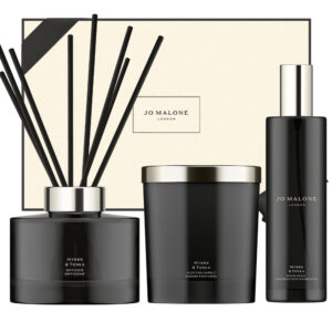 Jo Malone Myrrh & Tonka Home Candle (200g), Home Diffuser (165ml) and Home Spray (100ml) Gift Set