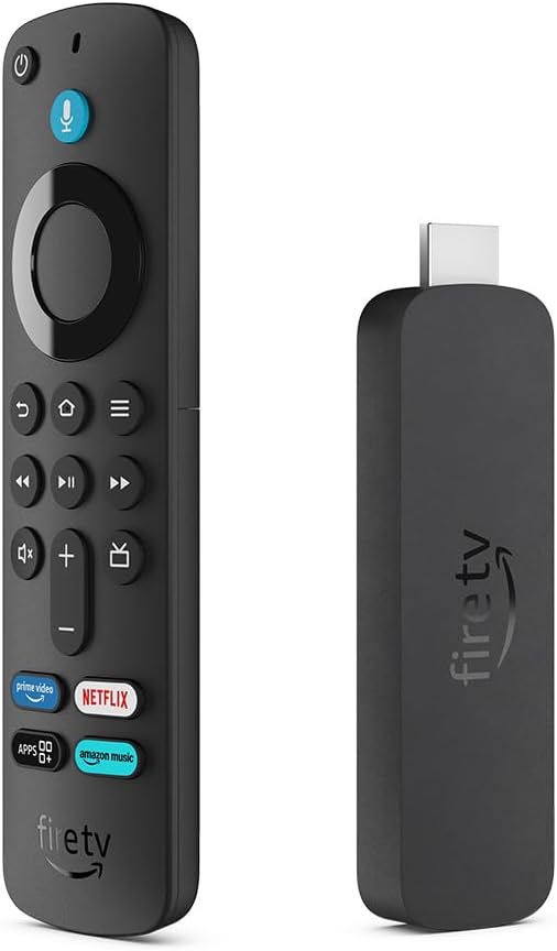 Amazon Fire TV Stick 4K streaming device | supports Wi-Fi 6, Dolby Vision/Atmos, HDR10+