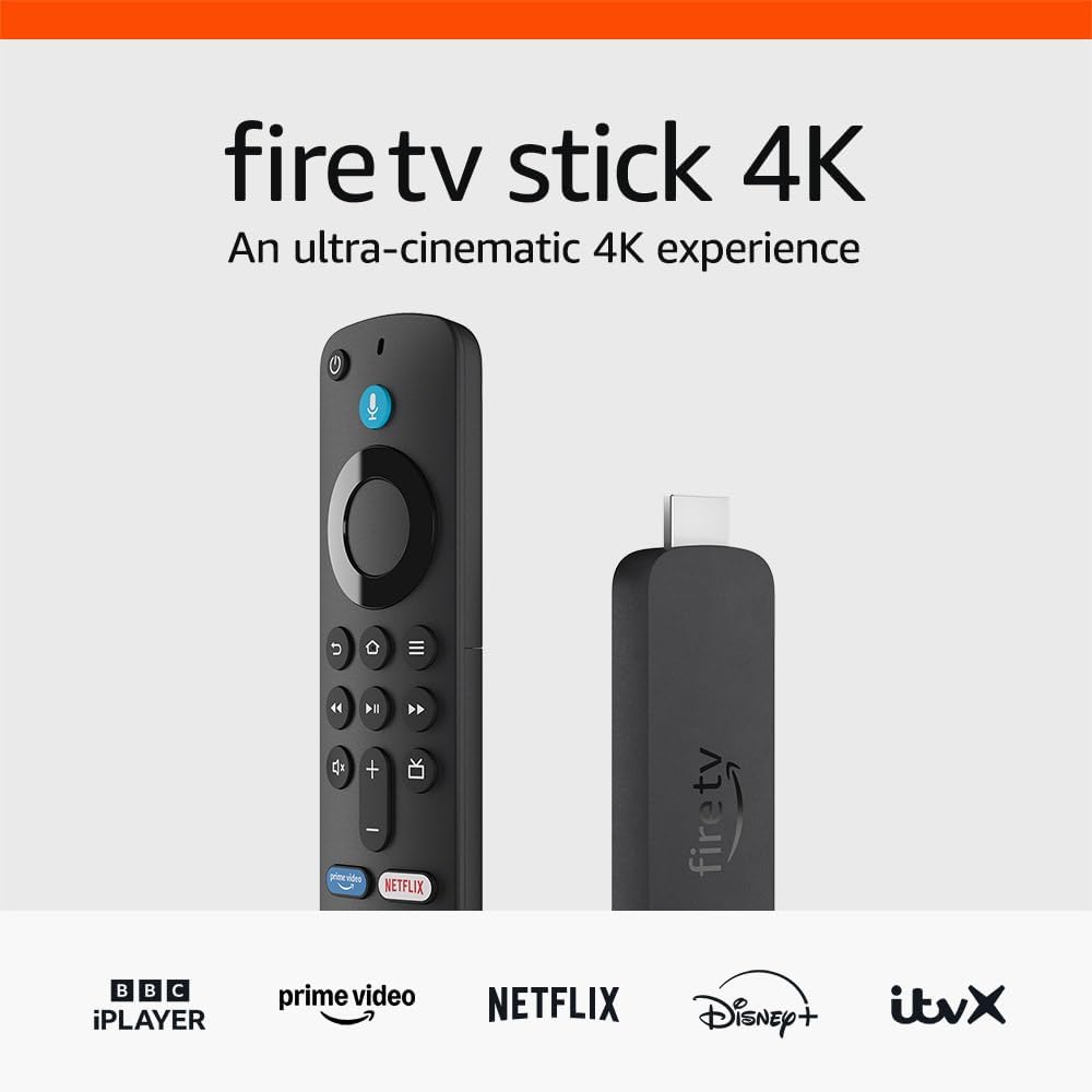 Amazon Fire TV Stick 4K streaming device | supports Wi-Fi 6, Dolby Vision/Atmos, HDR10+ - Image 2