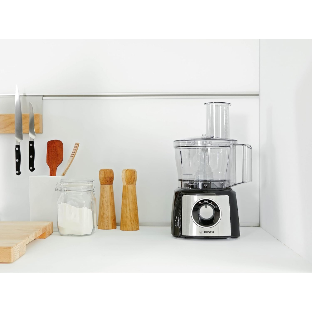Bosch MCM3501MGB MultiTalent3 Food Processor, Black - Image 2