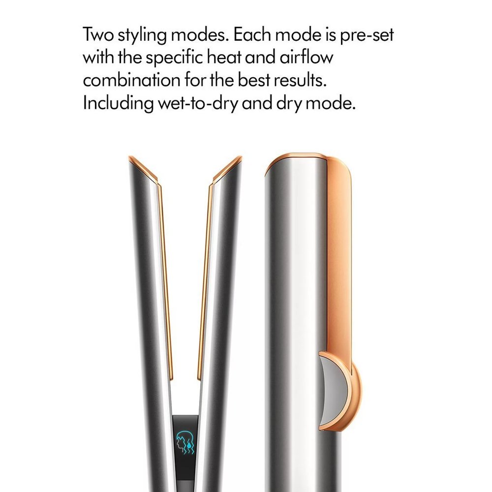 Dyson HT01 Air Strait Bright Nickel / Bright Copper - Image 2