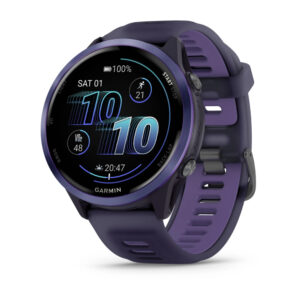Garmin Forerunner® 570 - 47mm, Indigo Aluminium with Translucent Imperial Purple/Indigo Band