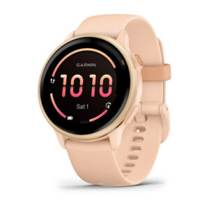 Garmin vívoactive® 6, Metallic Pink Dawn with Pink Dawn Band