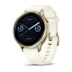 Garmin Venu 4 (41mm), GPS, Wi-Fi, Beige w/ Lunar Gold + Bone, Smart Watch