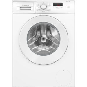 Bosch Series 2 WGE03408GB Freestanding Washing Machine, 8kg Load, 1400rpm Spin, White