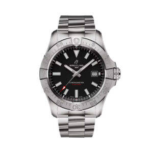 Breitling Avenger Automatic 42 Stainless Steel Bracelet Black Face