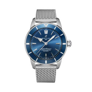 Breitling Superocean Heritage B20 44 polished Steel Bracelet Navy Face