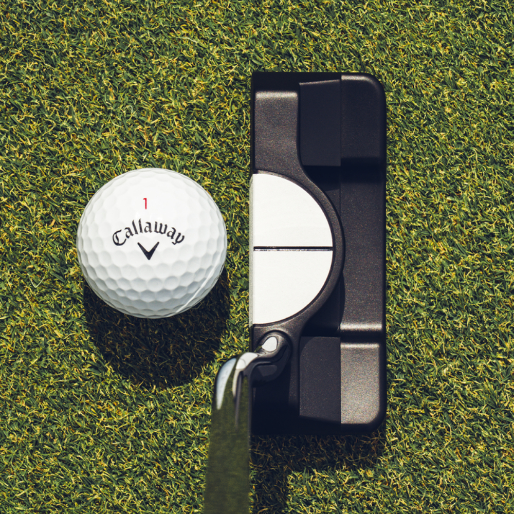 Odyssey Ai-DUAL Double Wide ½ Ball Putter RH - Image 3
