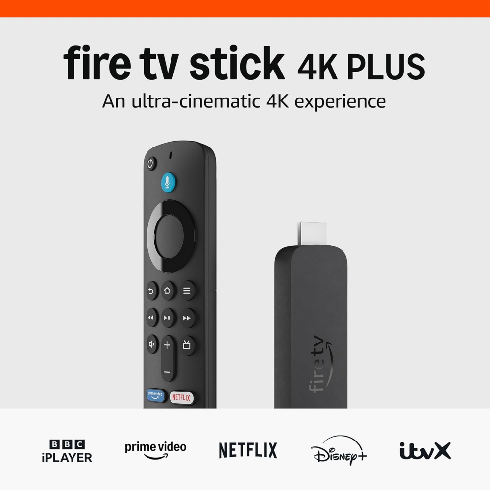 Amazon Fire TV Stick 4K Plus streaming device, supports Wi-Fi 6, Dolby Vision/Atmos, HDR10+ - Image 2