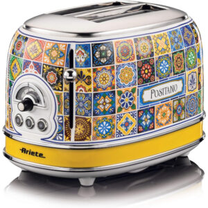Ariete Positano 2 Slice Toaster - Multi-Coloured Design