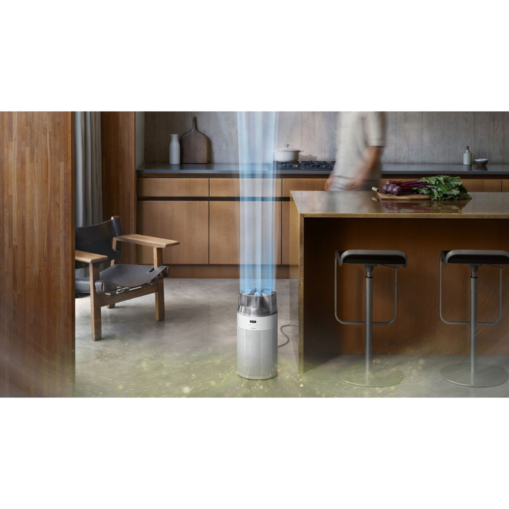 Dyson HJ10 Hushjet Air Purifier, White/Silver - Image 2