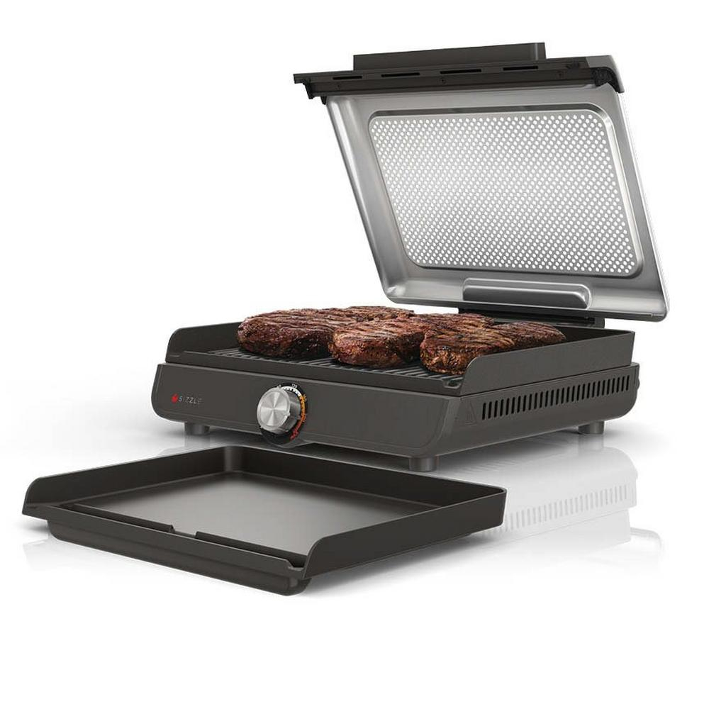 Ninja GR101UK Sizzle Low Smoke Indoor grill and Flat Plate