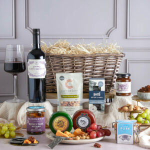 Luxury Hampers - WC08 Luxury Wine, Cheese and Rillette Hamper