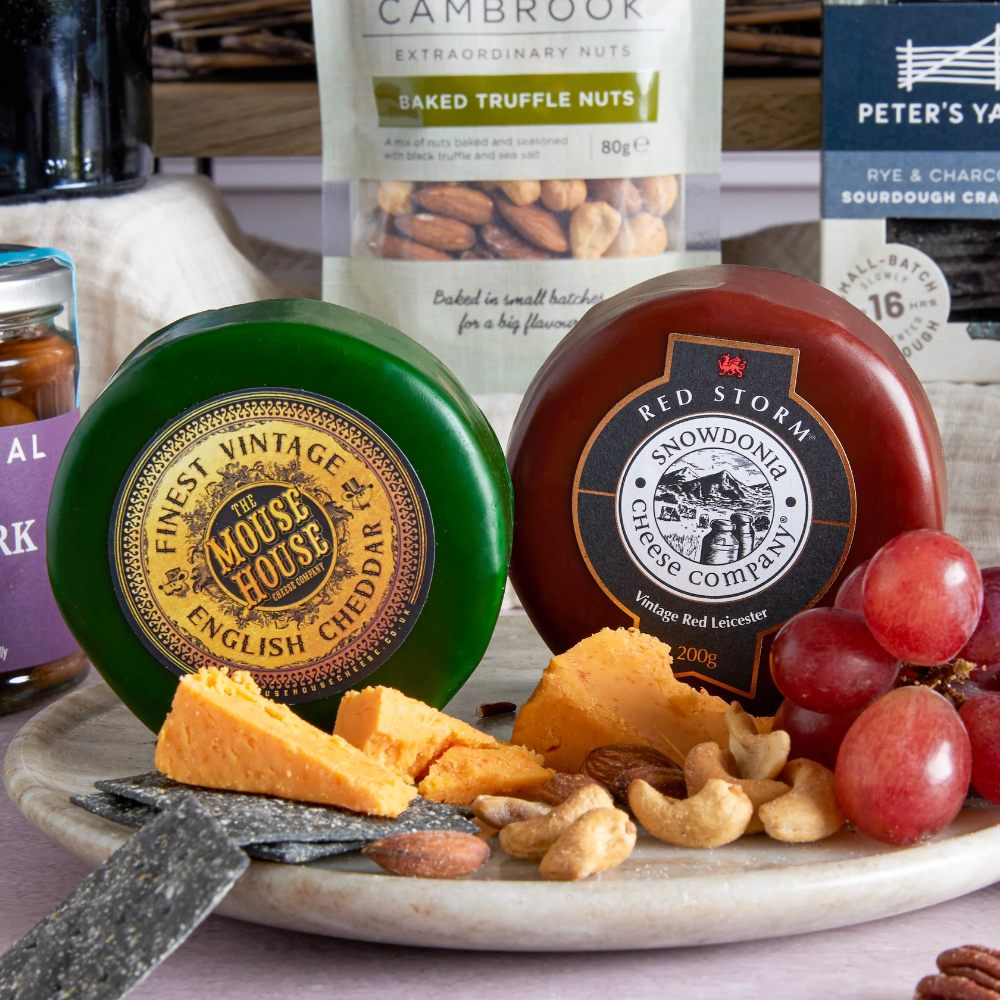 Luxury Hampers - WC08 Luxury Wine, Cheese and Rillette Hamper - Image 3