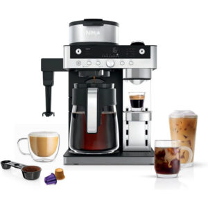 Ninja Prestige Dualbrew System CFN802UK Silver/ Black