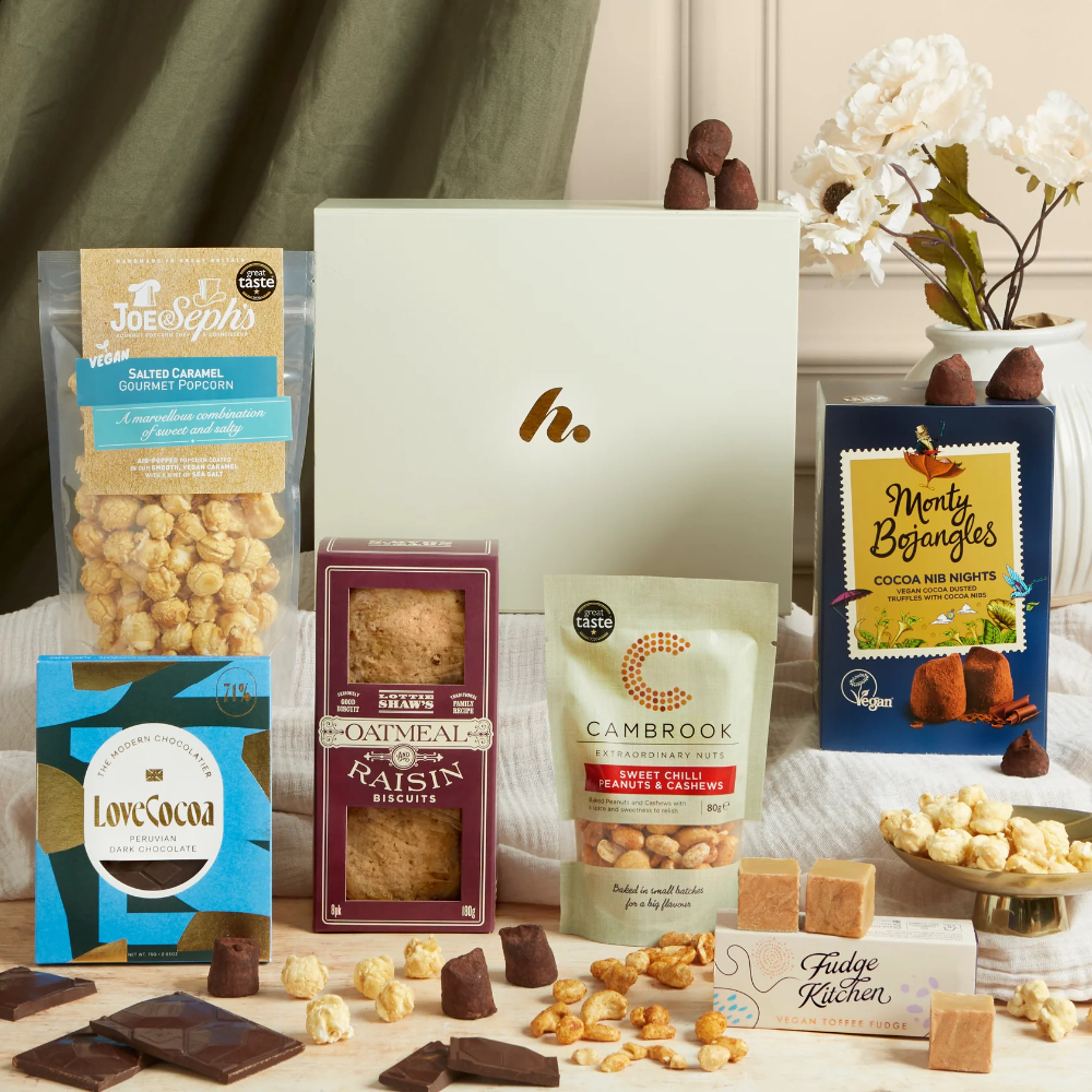 Luxury Hampers - DV01 The Vegan Indulgence Hamper
