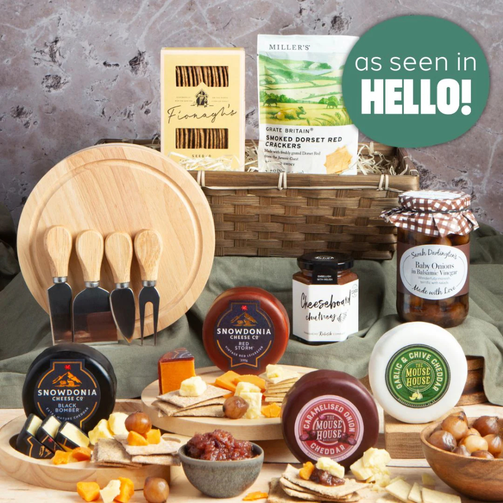 Luxury Hampers - WC15 Luxury Cheeseboard Gift Hamper