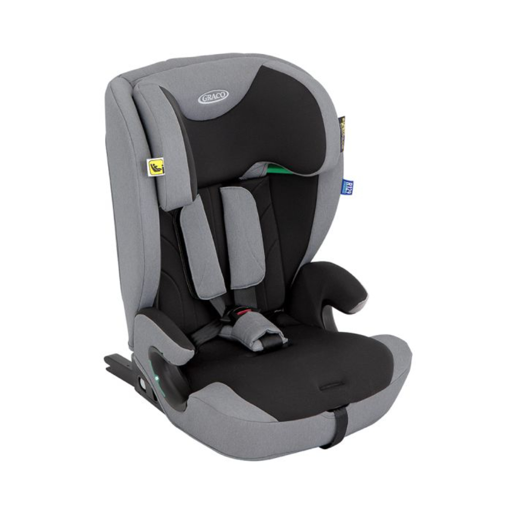 Graco Energi i-Size R129 2-in-1 Harness Booster
with ISOFIX and Top Tether - Meteor