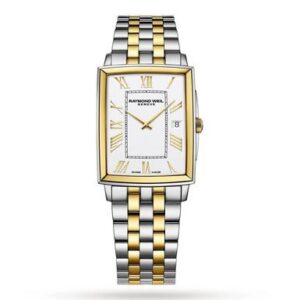 Raymond Weil 5425-STP-00308  gents Toccata Classic Rectangular Two-tone bracele watch