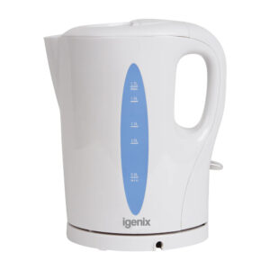 Igenix White 2200W 1.7L Plastic Jug Kettle