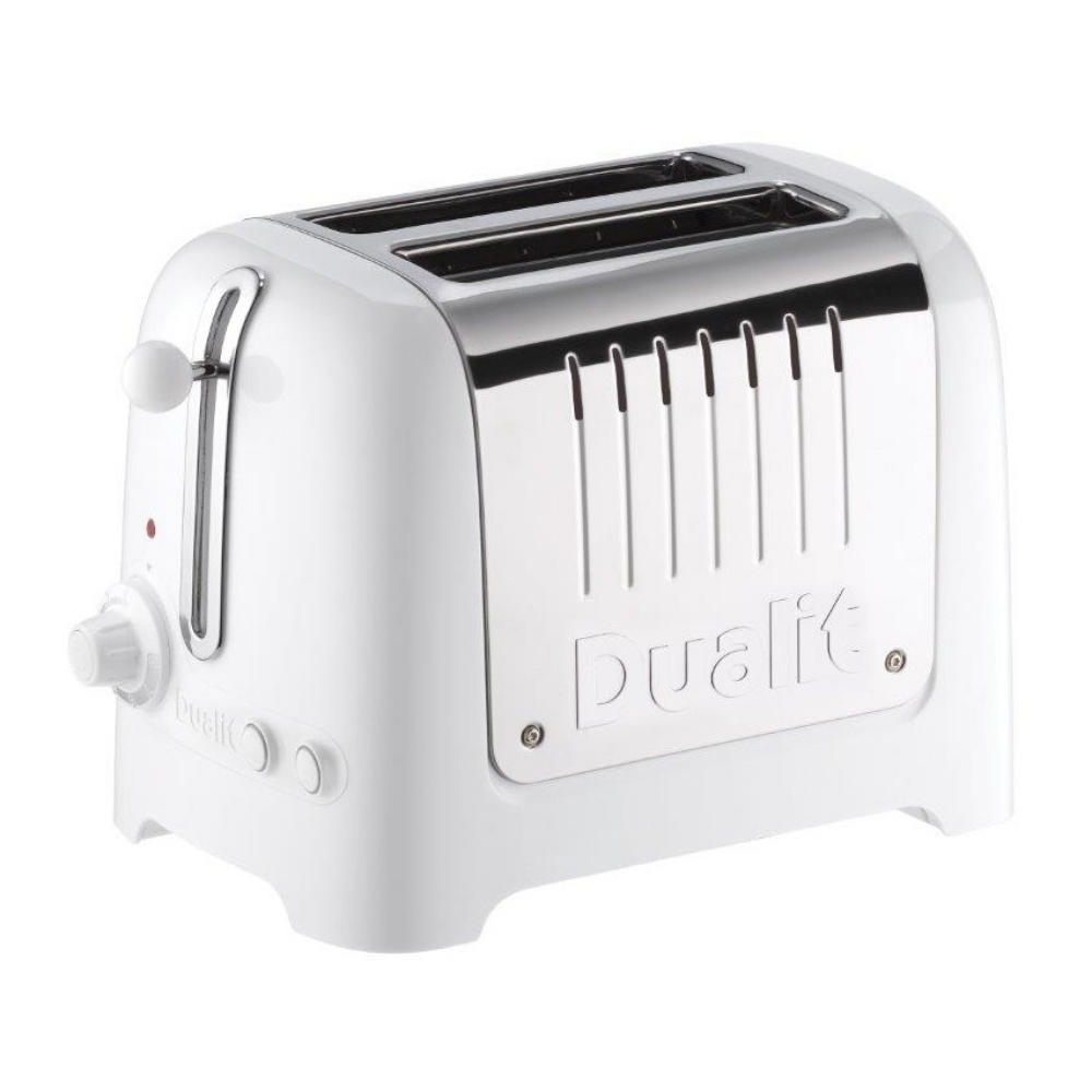 Dualit Lite 2 Slot Toaster - Gloss White