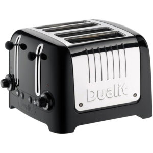 Dualit Lite 4 Slot Toaster - Black Gloss