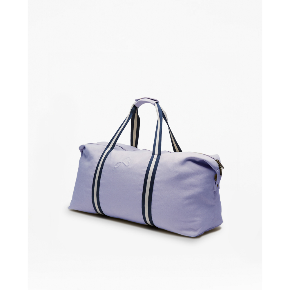 Farans Lilac Bodhi Nomad Canvas Weekender Bag
