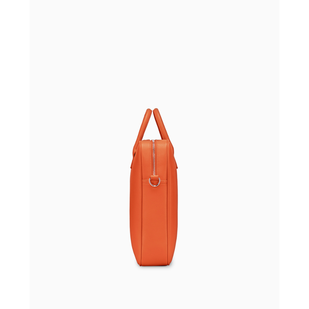 Farans Orange Flynn Slim Line Laptop Bag - Image 4