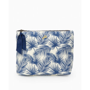 Farans Blue Palm Mila Washbag