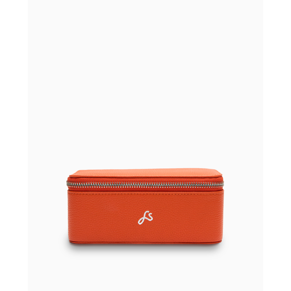 Farans Orange Idris Men's Travel Valet