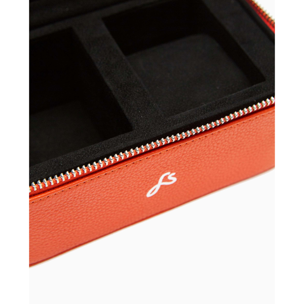 Farans Orange Idris Men's Travel Valet - Image 3