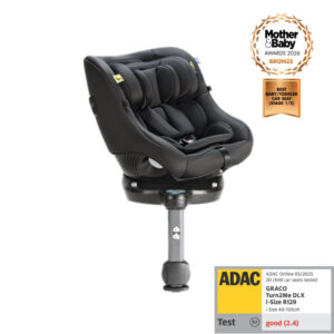 Graco Turn2Me DLX i-Size R129 ISOFIX Rotating Car
Seat - Midnight