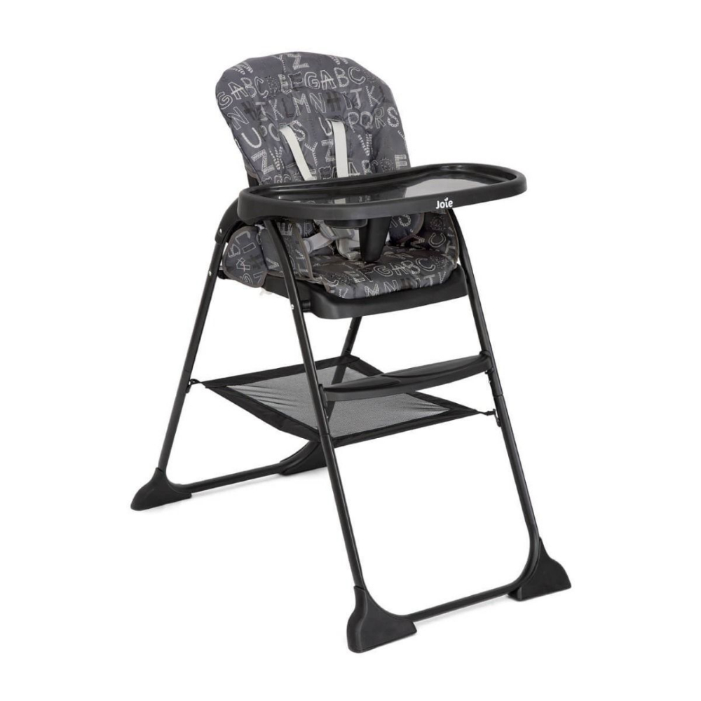 Joie Mimzy Snacker High Chair - ABC Charcoal
