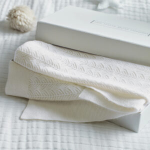 The White Company Cashmere Christening Blanket