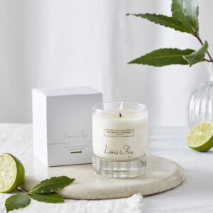 The White Company Lime & Bay Candle