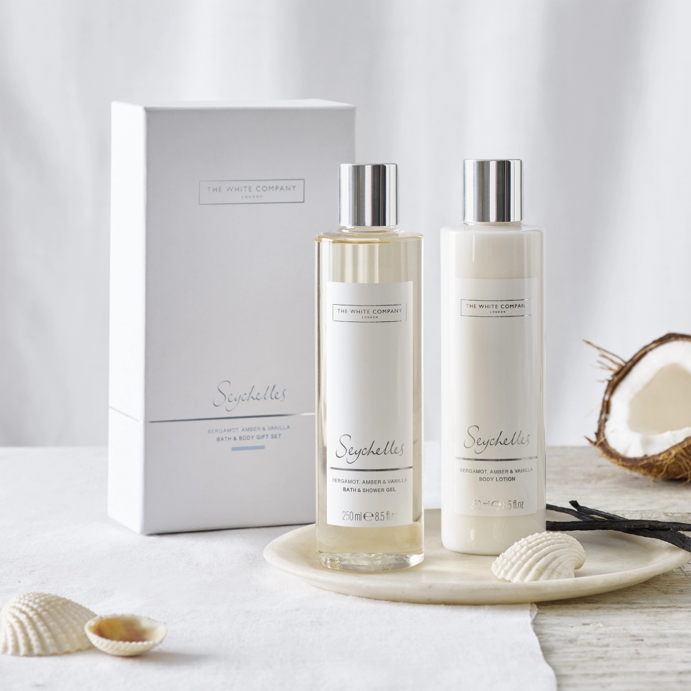 The White Company Seychelles Bath & Body Set