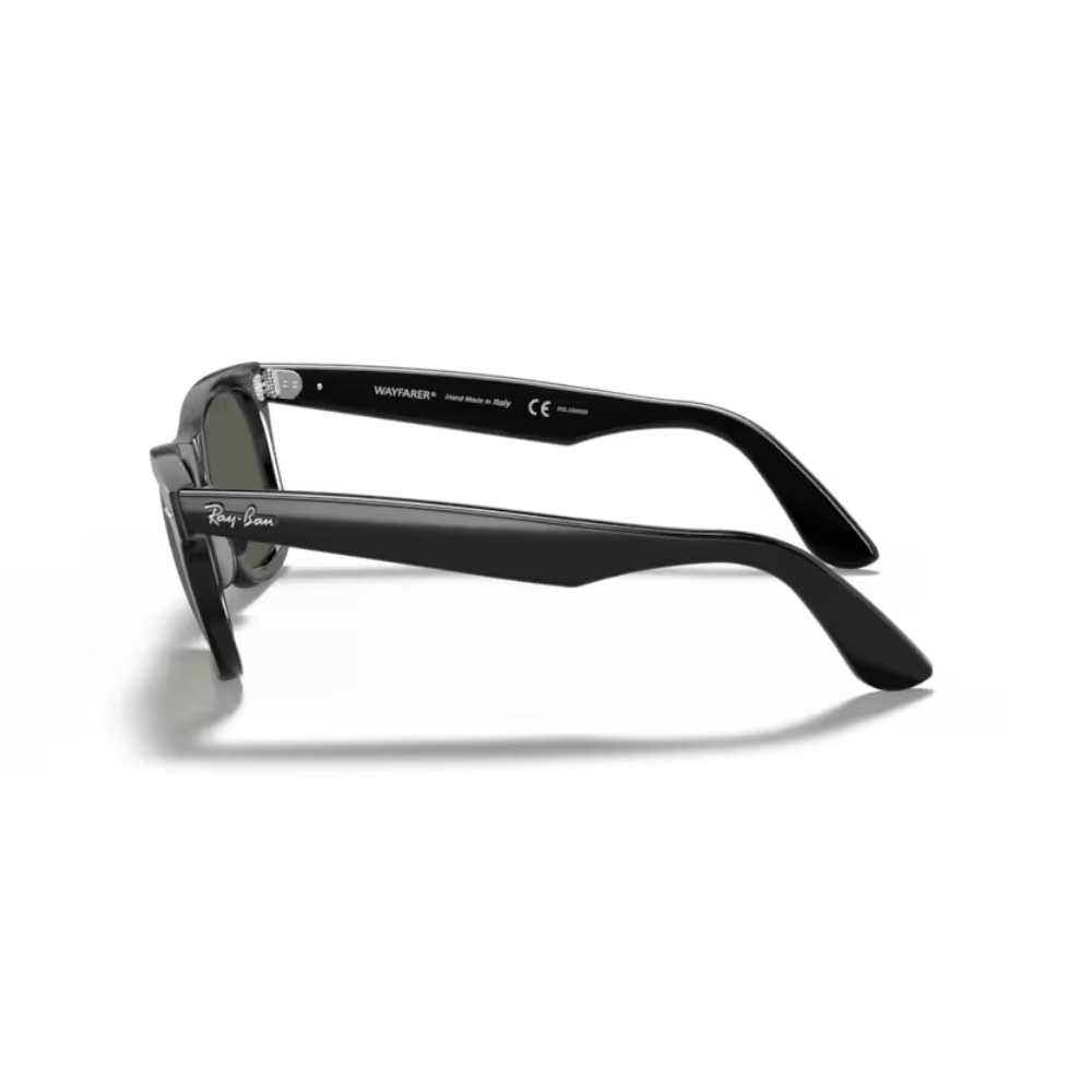 Ray-Ban 0Rb2140/901 Wayfarer Black Sunglasses - Size 50 - Image 2