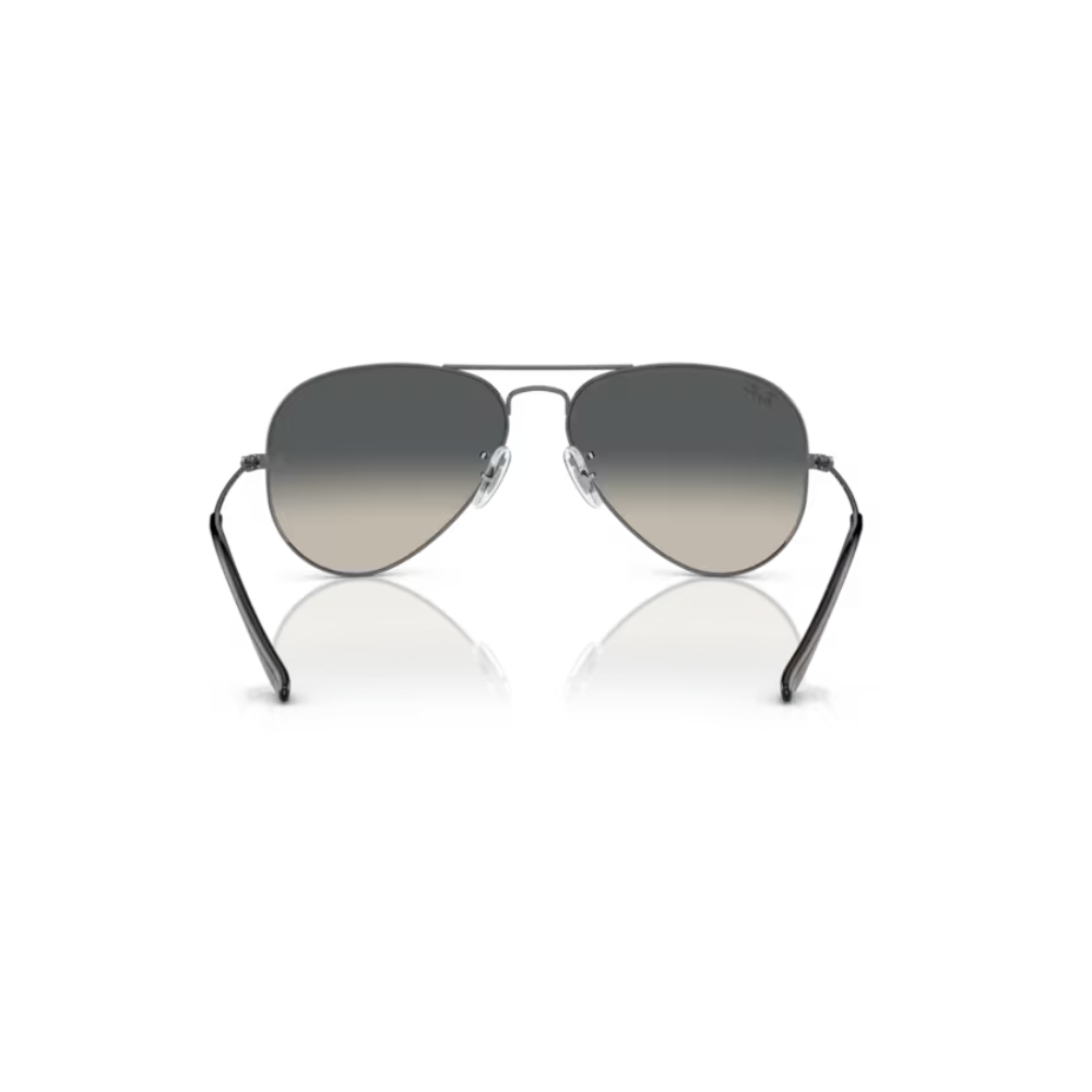 Ray-Ban 0Rb3025/004/71 Aviator Large Metal Gunmetal Sunglasses - Size 58 - Image 3