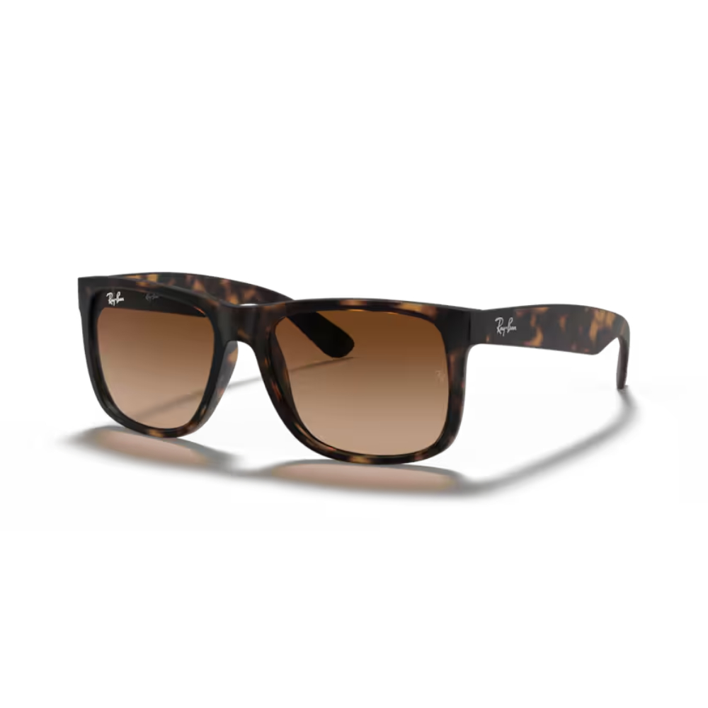 Ray-Ban 0Rb4165/710/13 Justin Rubber Light Havana Sunglasses - Size 51
