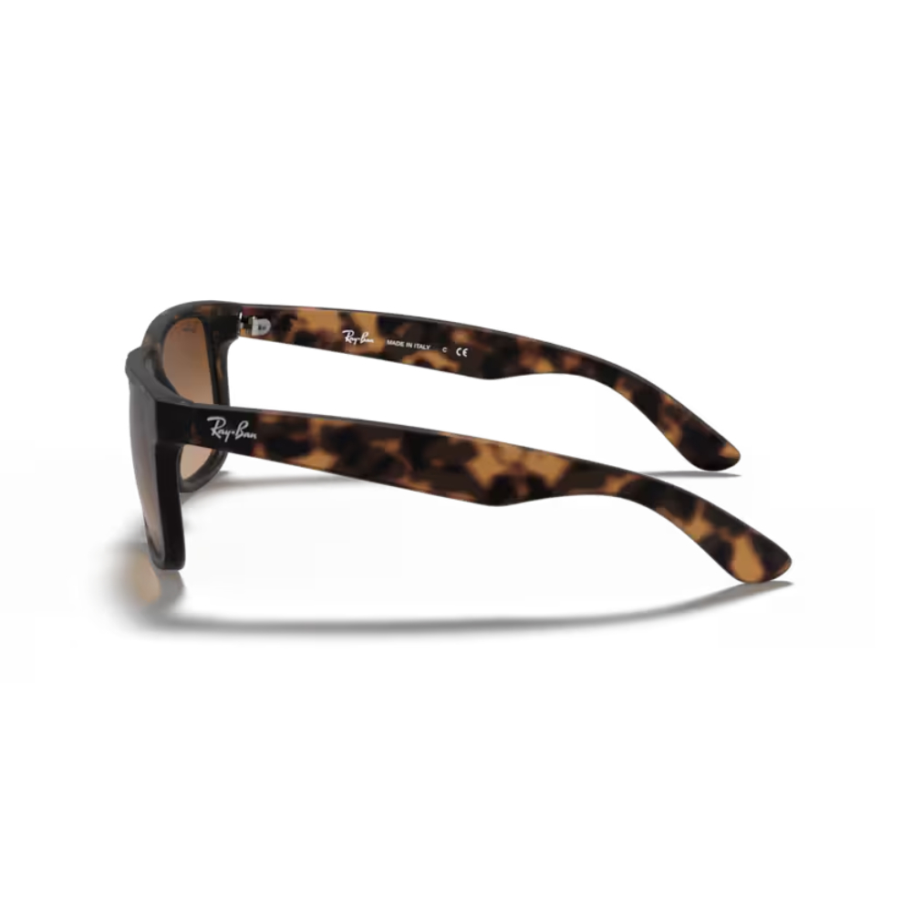 Ray-Ban 0Rb4165/710/13L Justin Rubber Light Havana Sunglasses - Size 55 - Image 2