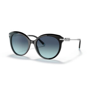 Tiffany 0Tf4121B/80559S Black On Tiffany Blue / Tiffany Blue Gradient Sunglasses
