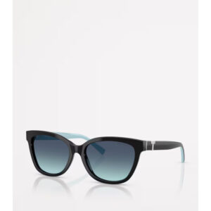 Tiffany 0Tf4237B/80019S Black / Azure Gradient Blue  Sunglasses